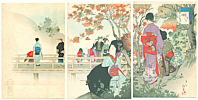 Shuntei Miyagawa 1873-1914 - Bijin Ju-ni ka Getsu - artelino Art Auctions. Shuntei Miyagawa 1873-1914 - Bijin Ju-ni ka Getsu