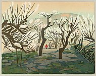 Yoshihei Takeda 1892-1989 - Plum Garden - artelino Art Auctions. Yoshihei Takeda 1892-1989 - Plum Garden