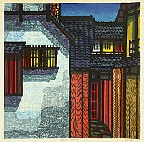 Clifton Karhu 1927-2007 - Kiyamachi - II - artelino Art Auctions. Clifton Karhu 1927-2007 - Kiyamachi - II