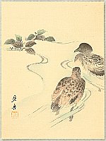 Zeshin Shibata 1807-1891 - Ducks - artelino Art Auctions. Zeshin Shibata 1807-1891 - Ducks