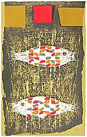 Goro Kumagai born 1932 - Two Fish - artelino Art Auctions. Goro Kumagai born 1932 - Two Fish
