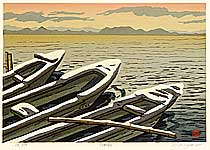 Morning at the Lake - Katsuyuki Nishijima - born 1945