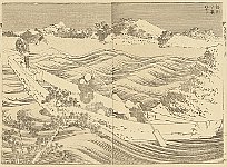 Hokusai Katsushika 1760-1849 - 100 View of Mt.Fuji - Yatsugatake