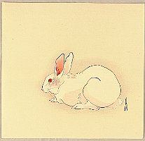 Gekko Ogata 1859-1920 - Hare - artelino Art Auctions. Gekko Ogata 1859-1920 - Hare