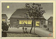Bakufu Ono 1888-1976 - Autumn Moon - artelino Art Auctions. Bakufu Ono 1888-1976 - Autumn Moon