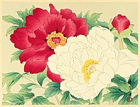 Zuigetsu Ikeda 1877-1944 - Peonies - artelino Art Auctions. Zuigetsu Ikeda 1877-1944 - Peonies
