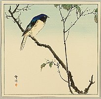 Seiko active ca. 1890 - 1900 - Bird on Branch - artelino Art Auctions. Seiko active ca. 1890 - 1900 - Bird on Branch