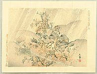 Goshun Matsumura 1752-1811 - Mountain Village in Storm - artelino Art Auctions. Goshun Matsumura 1752-1811 - Mountain Village in Storm