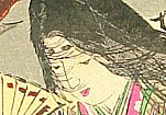 Gekko Ogata 1859-1920 - Gekko's Essay - Rain Poetess - artelino Art Auctions. Gekko Ogata 1859-1920 - Gekko's Essay - Rain Poetess