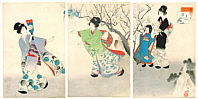 Shuntei Miyagawa 1873-1914 - Bijin Ju-ni ka Getsu - artelino Art Auctions. Shuntei Miyagawa 1873-1914 - Bijin Ju-ni ka Getsu