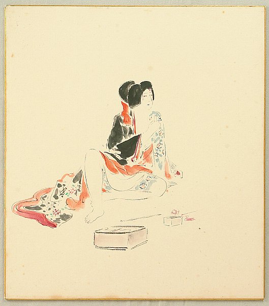 Gekko Ohashi 1895-? - Kabuki - Deranged
