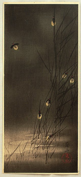 Sozan Ito 1884-? - Fireflies - artelino Art Auctions. Sozan Ito 1884-? - Fireflies