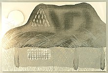Sekka Kamisaka 1866-1942 - House and Tall Grass - Momoyo Gusa - artelino Art Auctions. Sekka Kamisaka 1866-1942 - House and Tall Grass - Momoyo Gusa