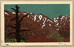 Masao Maeda 1904-1974 - Mt. Shirane - artelino Art Auctions. Masao Maeda 1904-1974 - Mt. Shirane