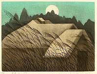 Koichi Sakamoto born 1932 - Winter Moon - 1 - artelino Art Auctions. Koichi Sakamoto born 1932 - Winter Moon - 1