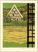 Fumio Fujita born 1933 - Silent Village in Hida - B - artelino Art Auctions. Fumio Fujita born 1933 - Silent Village in Hida - B
