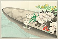 Sekka Kamisaka 1866-1942 - Flower Boat - Momoyo Gusa - artelino Art Auctions. Sekka Kamisaka 1866-1942 - Flower Boat - Momoyo Gusa