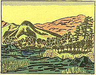 Unichi Hiratsuka 1895-1997 - Nagase in the Early Autumn - artelino Art Auctions. Unichi Hiratsuka 1895-1997 - Nagase in the Early Autumn
