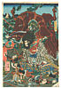 Yoshikazu Utagawa active ca.1850-70 - Rescue the Horse - artelino Art Auctions. Yoshikazu Utagawa active ca.1850-70 - Rescue the Horse