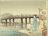 Yoshimune Arai 1873-1945 - Evening Cool - artelino Art Auctions. Yoshimune Arai 1873-1945 - Evening Cool