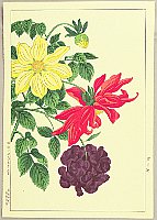 Hodo Nishimura active 1930s - Dahlias - artelino Art Auctions. Hodo Nishimura active 1930s - Dahlias