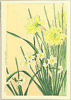 Hodo Nishimura active 1930s - Daffodils - artelino Art Auctions. Hodo Nishimura active 1930s - Daffodils