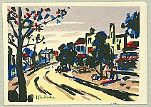 Kaiichi Tagai 1904-1967 - Landscape - artelino Art Auctions. Kaiichi Tagai 1904-1967 - Landscape