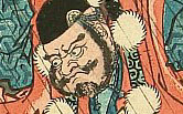 Sadahide Utagawa 1807-1873 - Benkei and the Ghost Warriors - artelino Art Auctions. Sadahide Utagawa 1807-1873 - Benkei and the Ghost Warriors