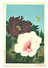 Bakufu Ono 1888-1976 - Two Peonies and Butterfly - artelino Art Auctions. Bakufu Ono 1888-1976 - Two Peonies and Butterfly
