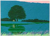 Yasunori Oshima born 1944 - Twilight - artelino Art Auctions. Yasunori Oshima born 1944 - Twilight