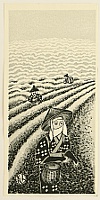 Gihachiro Okuyama 1907-1981 - Harvesting Tea - artelino Art Auctions. Gihachiro Okuyama 1907-1981 - Harvesting Tea
