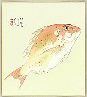 Seiho Takeuchi 1864-1942 - Sea Bream - artelino Art Auctions. Seiho Takeuchi 1864-1942 - Sea Bream