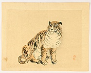 Bairei Kono 1844-1895 - Bairei Gadan - Tiger - artelino Art Auctions. Bairei Kono 1844-1895 - Bairei Gadan - Tiger