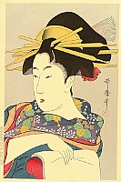 Utamaro Kitagawa 1750-1806 - Courtesan - artelino Art Auctions. Utamaro Kitagawa 1750-1806 - Courtesan
