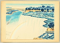 Nisaburo Ito 1910-1988 - Niagara Falls - artelino Art Auctions. Nisaburo Ito 1910-1988 - Niagara Falls