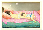Yoshimi Okamoto born 1949 - Dreaming Children - artelino Art Auctions. Yoshimi Okamoto born 1949 - Dreaming Children