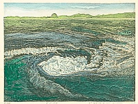 Wasaburo Hattori born 1930 - Rough Water - artelino Art Auctions. Wasaburo Hattori born 1930 - Rough Water
