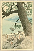 Shiro Kasamatsu 1898-1992 - Calm Morning - artelino Art Auctions. Shiro Kasamatsu 1898-1992 - Calm Morning