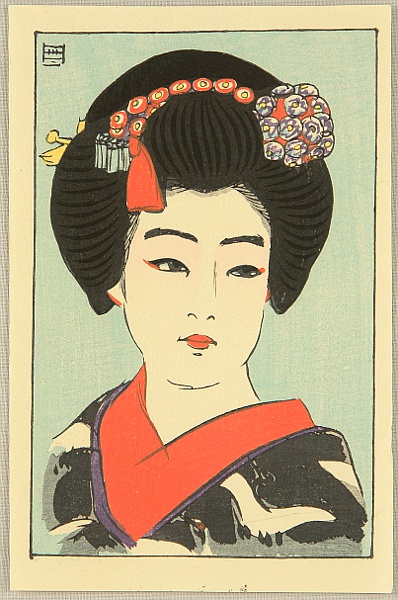 Maiko - Natori Shunsen - 1886-1960