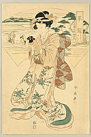 Shunsen Katsukawa 1762-1830 - Girl and Doll - artelino Art Auctions. Shunsen Katsukawa 1762-1830 - Girl and Doll