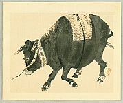 Bairei Kono 1844-1895 - Ox - artelino Art Auctions. Bairei Kono 1844-1895 - Ox