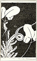 Jakuchu Ito 1715-1800 - Genpo Yoka - Soy Bean and Gecko - artelino Art Auctions. Jakuchu Ito 1715-1800 - Genpo Yoka - Soy Bean and Gecko