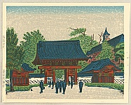 Masao Maeda 1904-1974 - Red Gate - artelino Art Auctions. Masao Maeda 1904-1974 - Red Gate