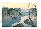 Toshi Yoshida 1911-1995 - Lida Bridge (posthumous) - artelino Art Auctions. Toshi Yoshida 1911-1995 - Lida Bridge (posthumous)