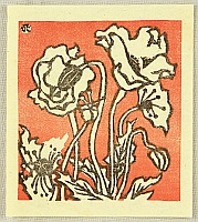 Hide Kawanishi 1894-1965 - Poppy - artelino Art Auctions. Hide Kawanishi 1894-1965 - Poppy