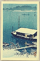 Hasui Kawase 1883-1957 - Arakawa River - artelino Art Auctions. Hasui Kawase 1883-1957 - Arakawa River