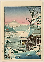 Koitsu Tsuchiya 1870-1949 - Mt. Fuji from Yaizugahara - artelino Art Auctions. Koitsu Tsuchiya 1870-1949 - Mt. Fuji from Yaizugahara