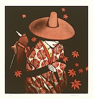 Kaoru Saito born 1931 - The Tale of Genji - Tama Katsura - artelino Art Auctions. Kaoru Saito born 1931 - The Tale of Genji - Tama Katsura