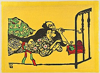 Sumio Kawakami 1895-1972 - Nanbanesque Behavior - artelino Art Auctions. Sumio Kawakami 1895-1972 - Nanbanesque Behavior