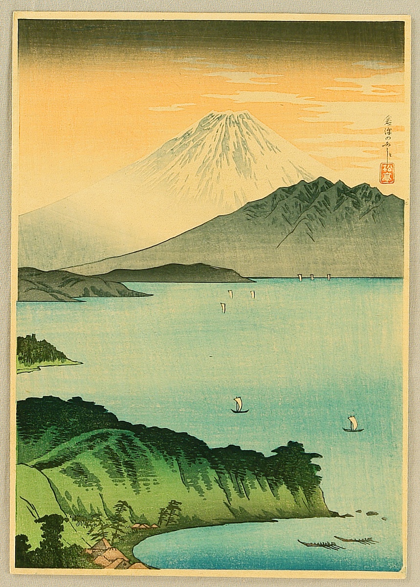 新宿に映る富士山 / Mt. Fuji in Shinjuku フォトアート原画